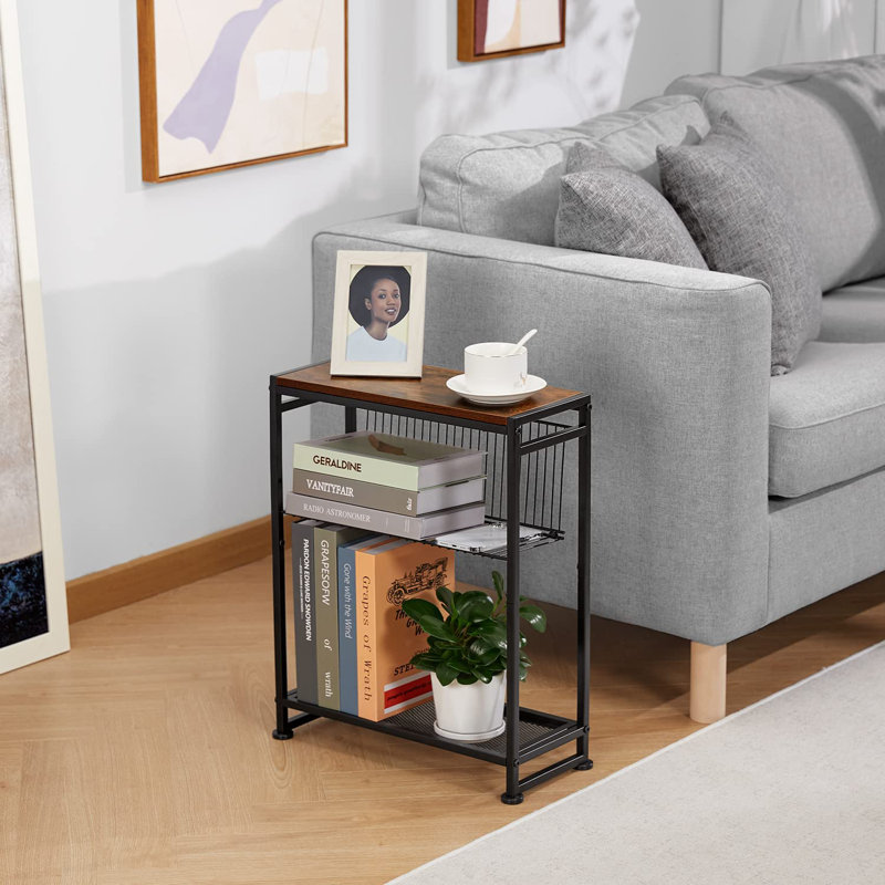 Shrinivas Sled End Table, Rustic Brown