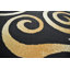Tapis noir / beige Wargo