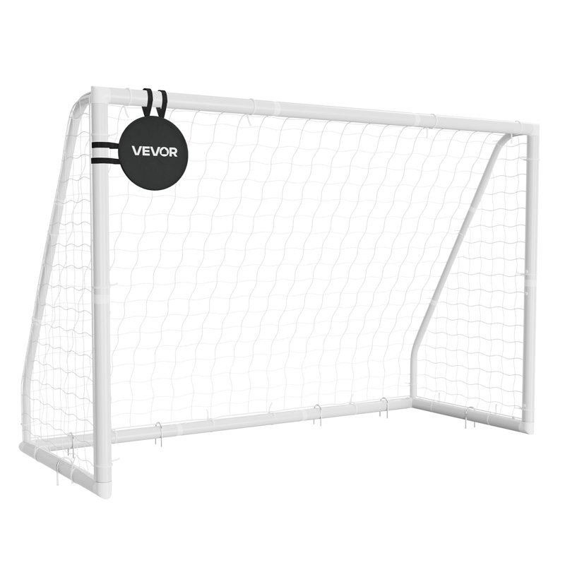 VEVOR Goal with Carrying Case, 198.1cm H x 304.8cm W x 118.9cm D