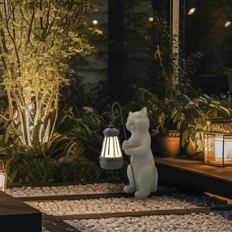Resin Garden Statue, Beige