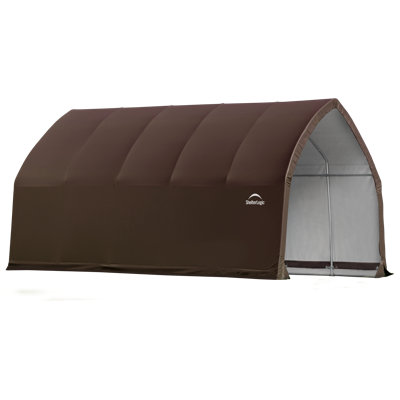 ShelterLogic 13 x 20 x 12 ft. Alpine Barn Brown