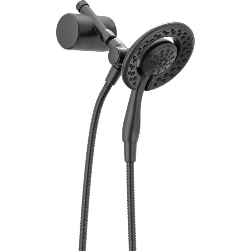 In2ition 2-in-1 Dual Shower Head with Clarifi Standard Shower Filter, Matte Black