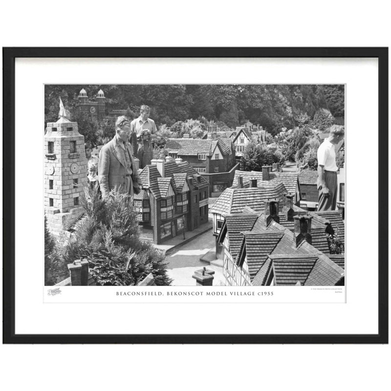 Beaconsfield, Bekonscot Model Village C1955 by Francis Frith - Single Picture Frame Print, 28cm H x 36cm W x 2.3cm D