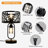 2- Light 19" Industrial Metal Table Lamp