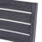 Armless Dining Chair (2), Wood With Weather- Upholstery, Traditional Slat Appearance, Grey, 400-Pound Weight Limit Two Chairs, Strong Structure, Water- Panel Seat And Back, Grey Hue, 400Lb Support