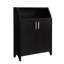 Armoire à chaussures moderne avec rangement à 4 portes et 4 tablettes modernes - 79,32 lb