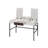 Verster Natural & Black Finish Writing Desk W/USB (Not Including Office Chair)-937310823