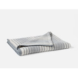 Sycamore Organic Cotton Linen Hand Towel 20"X30" Flax W/Gulf