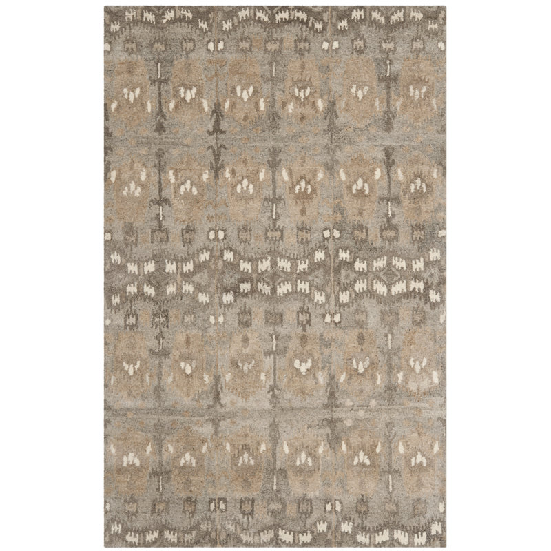 Carpenter Hand-Tufted Wool Rug, Rectangle 8' x 10'