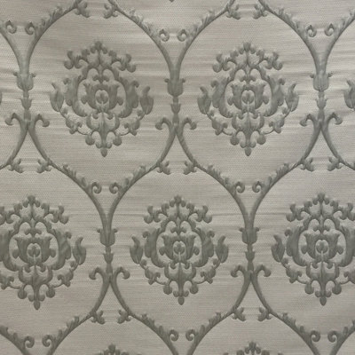 Tissu Troy | Tissu damassé gaufré matelassé | Tissu de draperie et de rideau et tissu de revêtement