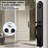Bronze Handle With Lever And Deadbolt Reversible Entry Set
