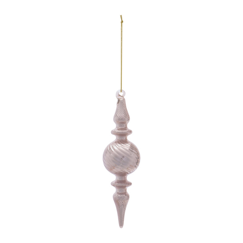 Ornements en verre faîteau (ensemble de 12)