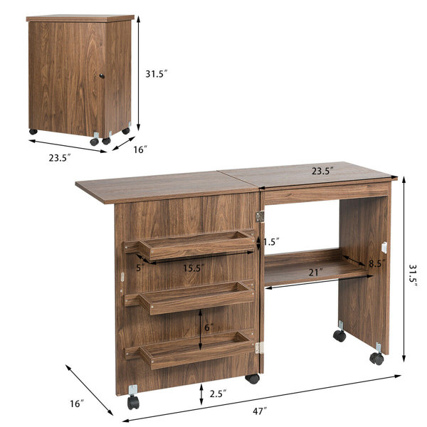 Craft Cabinet, Sewing Cabinet, Craft Cart