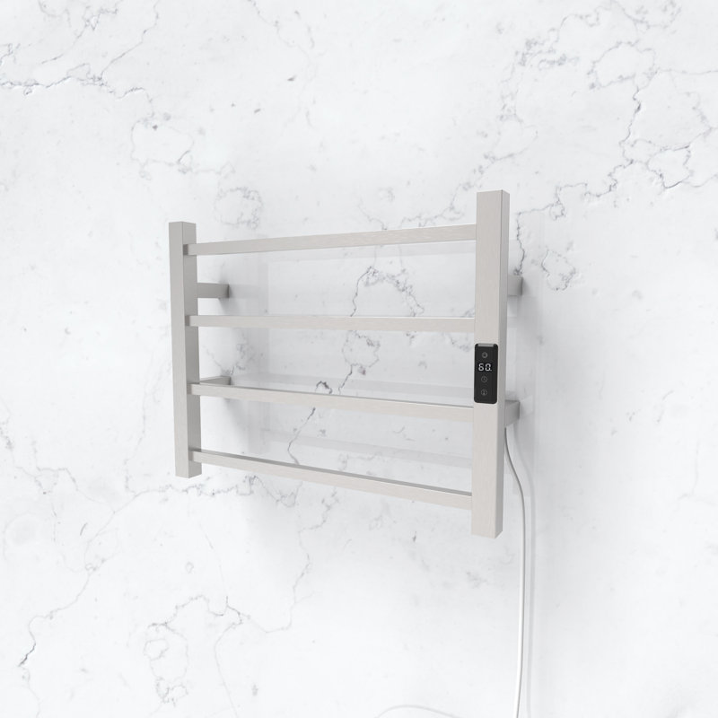 Kony wall-mounted towel warmer, Brossé