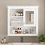 Pharmacie murale 32 "avec 4 tablettes-1716925044