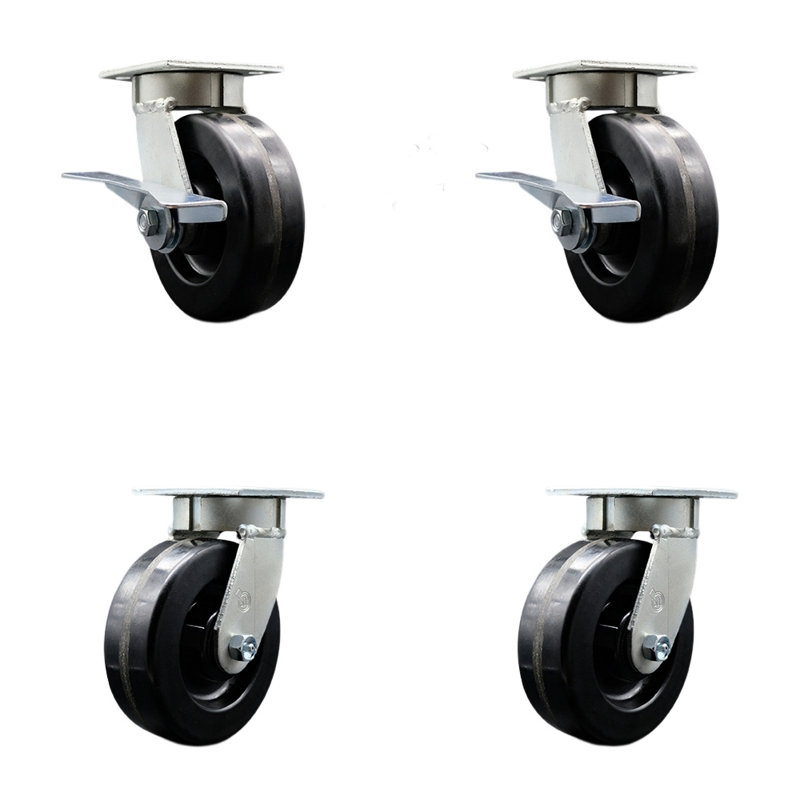 Kingpinless Phenolic Caster