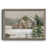 Toile avec cadre gris