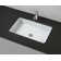 Badeloft Ramp 16.3'' Stone Rectangular Bathroom Sink with Overflow