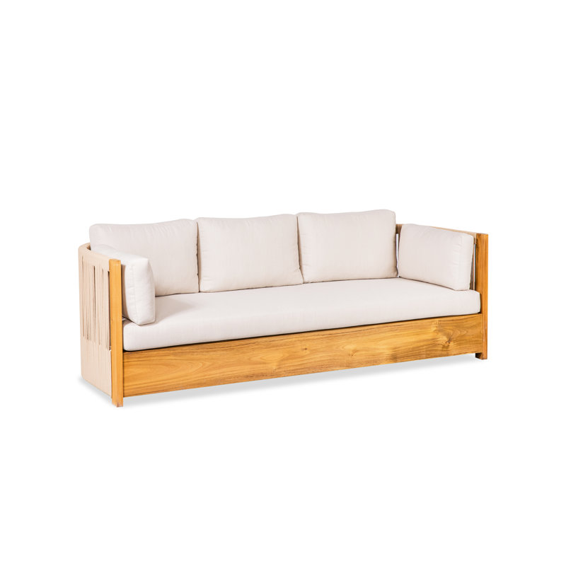 Layton 80" Acacia Outdoor Sofa