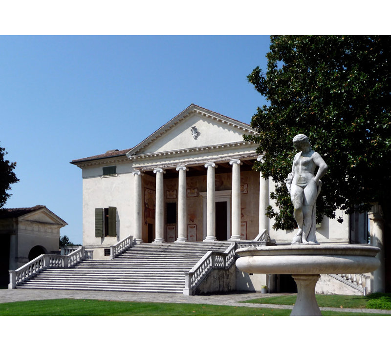 Villa Badoer Fratta Polesine Facciata, H 13 po x l 18 po