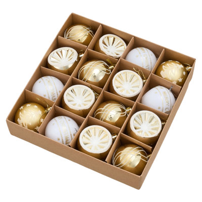 8cm Plastic / Acrylic Ball Ornament