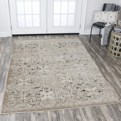 Tapis beige Ashmoore