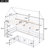 Twin over Twin House Bunk Bed with Fence and Door-1451821974