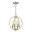 Lustre en forme de globe à 4 lumières Remer-732063014