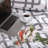 Mainline White/Black Microfiber Reversible Comforter Set-85581400