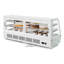 60 in. Countertop Bakery Display Refrigerator in White, 8 cu. ft. (CDC-8C-WH)-90633933