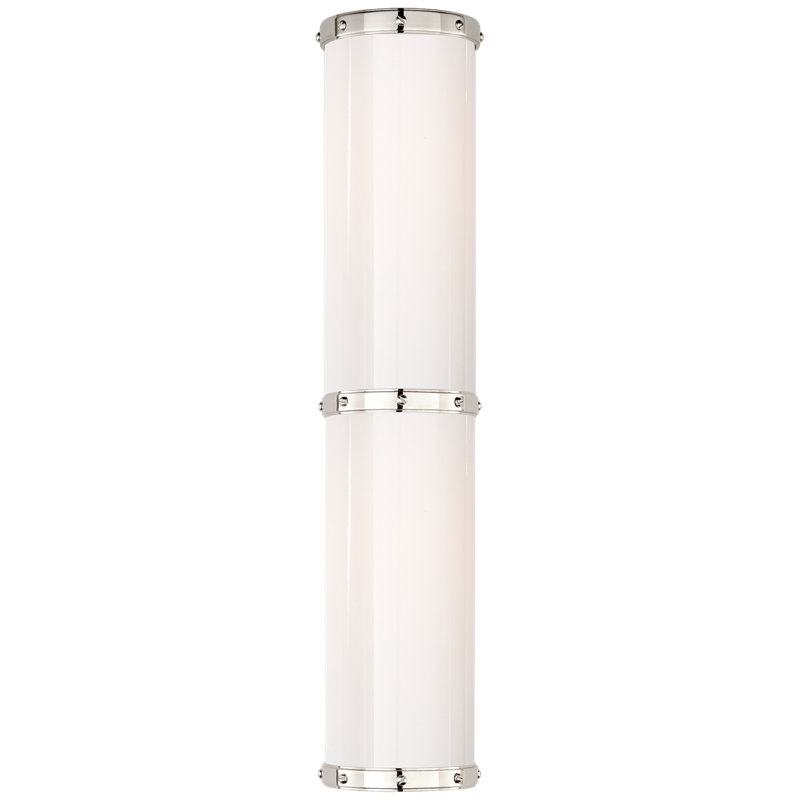 Ralph Lauren Bleeker 1 Light Flush Mount, Polished Nickel