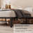 14"Full Size Bed Frame With Wood Slats, No Box Spring Needed, Metal Platform Bed Frame, Easy Assembly, Black-836652642