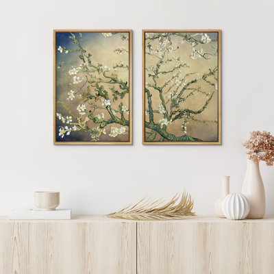 Almond Blossoms Inspiration By Vincent van Gogh