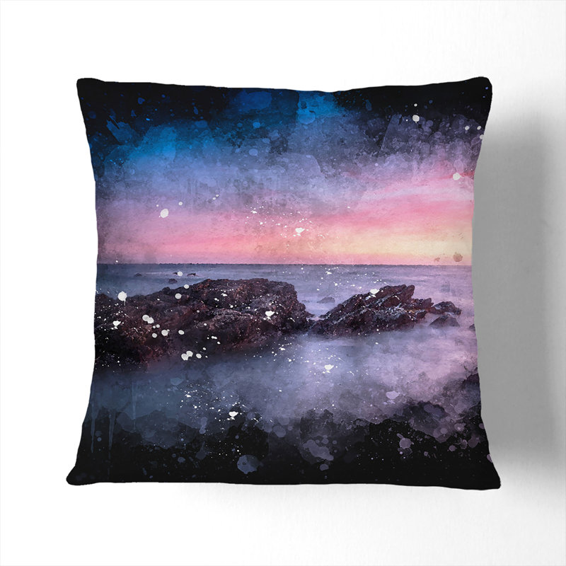 Square Throw Cushion, 55cm H x 55cm W x 20cm D