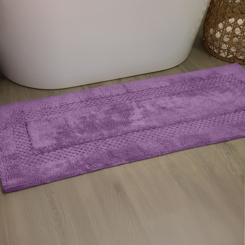 Antigona Soft Bath Rug, 21" W x 54" L, Purple