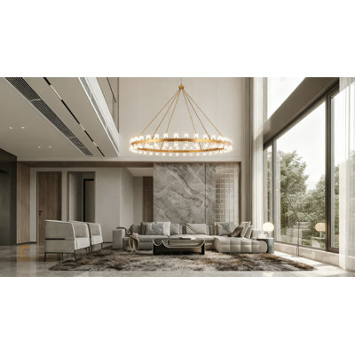 70 Inch Black Wagon Wheel Chandelier With Crystal Shade, 72-Light Modern Farmhouse Lighting For Dining Room, Kitchen And Entryways