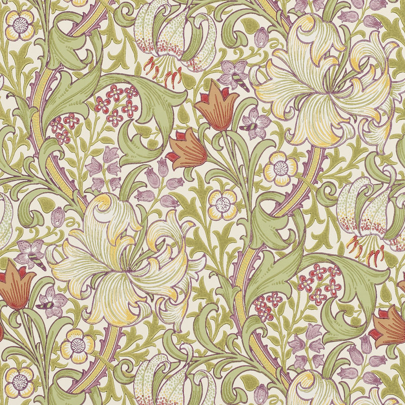Golden Lily 10.05m x 52cm Matte Wallpaper Roll