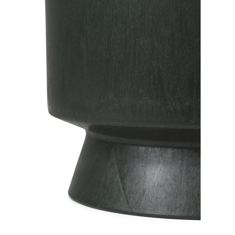 Recycled Planter, Green, 8.3" H x 9.4" W x 9.4" D