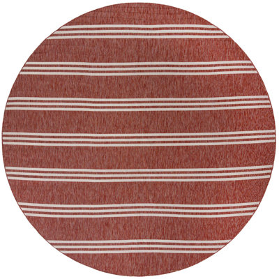 Tapis d'extérieur couleur rouille