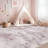 6x9 Area Rug Living Room Rugs - Washable Neutral Modern Abstract Soft Thin Large Rug