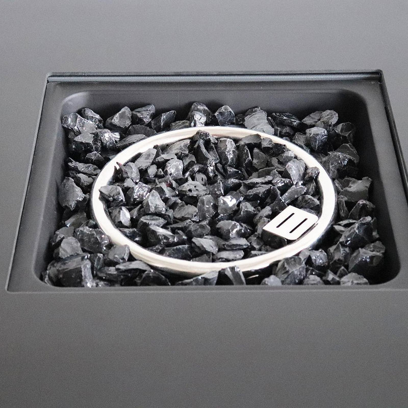 Fire Pit For Outdoor Home Garden Backyard Fireplace (30 Inch Steel Grey), Gray