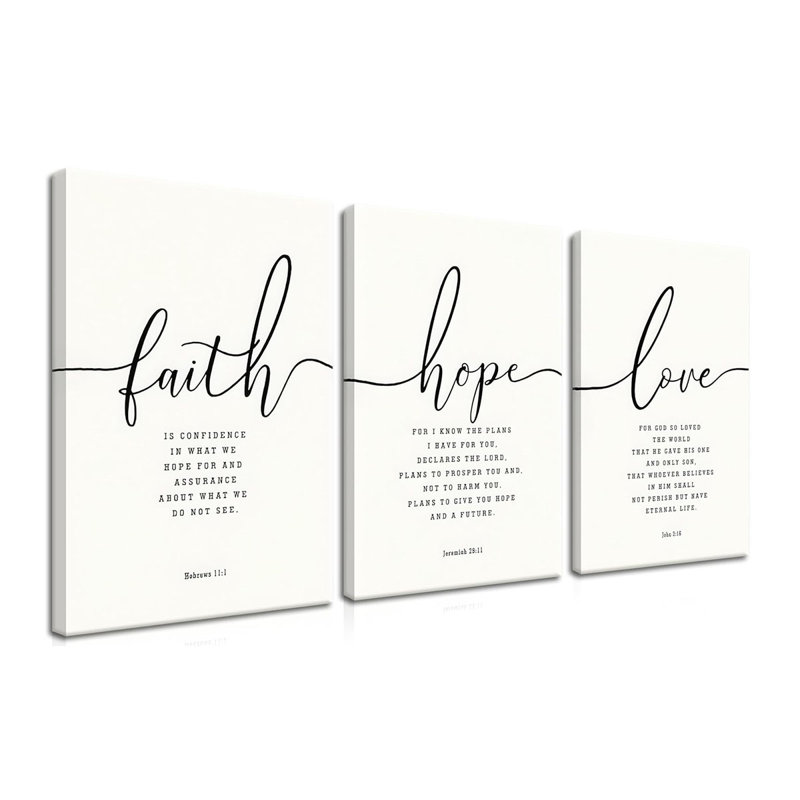 3 Piece Wrapped Canvas Print