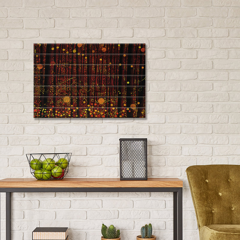 «Glow» par DB Waterman, impression sur bois sans cadre, L 26 po x H 18 po