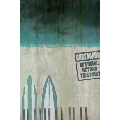 «The Beach II» par Sofia Fox - peinture sur toile tendue