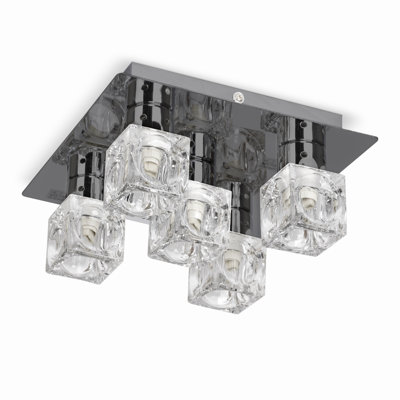 Eshleman Glass Flush Mount