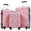 Valise à roulettes 3 pièces Hardshell avec valise TSA