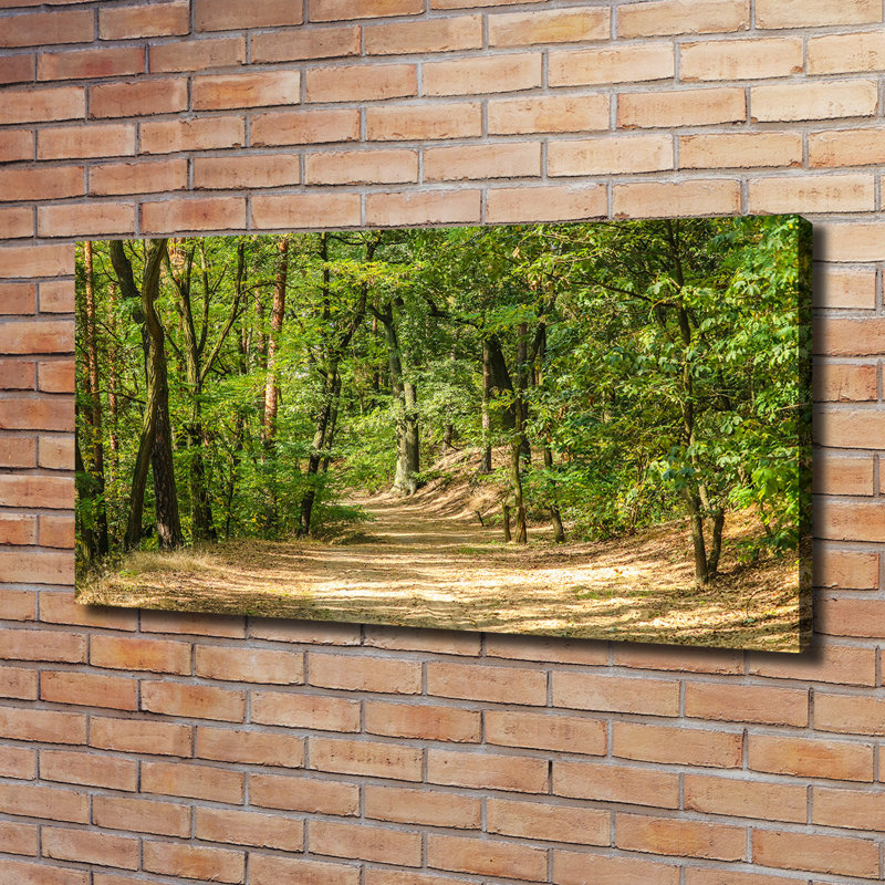 Forest Track - Wrapped Canvas Print