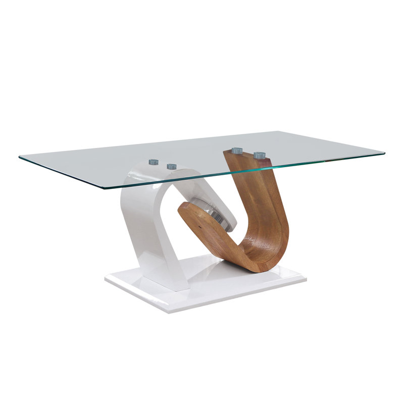 Tolzmann Glass Top Single Coffee Table