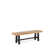 2 - Person Acacia Wood Patio Dining Set with Rectangular Table
