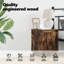 Bedside Cabinet 39 X 34.5 X 50 Cm Engineered Wood-740092987